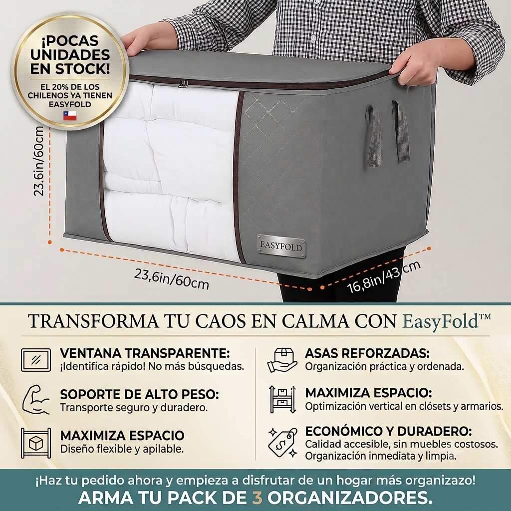 Edicion Limitada| EasyFold® Organizador de ropa Premium