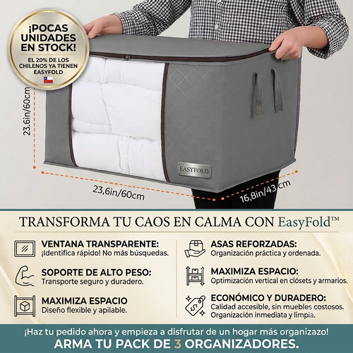Edicion Limitada| EasyFold® Organizador de ropa Premium